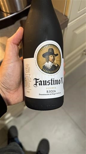 La Rioja Rioja Faustino V Reserva 2018