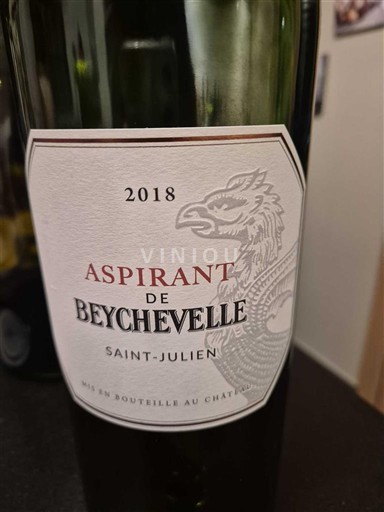 Bordeaux Saint-Julien Château Beychevelle Aspirant de Beychevelle 2018