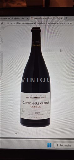 Bourgogne Corton-Renardes Grand Cru Domaine Maldant-Pauvelot 2018