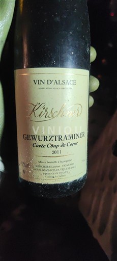 Alsasko Nespecifikováno Kirschner Coup de Coeur 2011