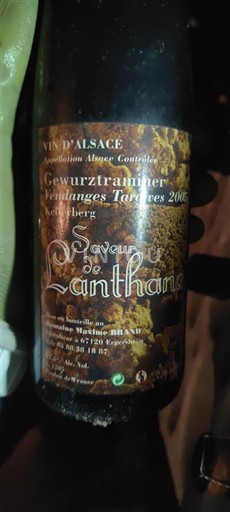 Alsazia Saveur de Lanthane Keffelberg 2005