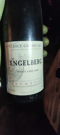 Alsace Alsace Grand Cru Grand Cru Château Bechtold Engelberg 2005