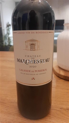 Bordeaux Lalande-de-Pomerol Château Marchesseau 2020