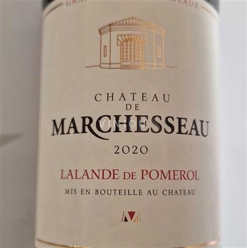Burdeos Lalande-de-Pomerol Château Marchesseau 2020