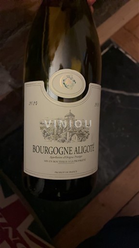 Burgundi Bourgogne Aligoté Cave des Vignerons d'Azé 2024