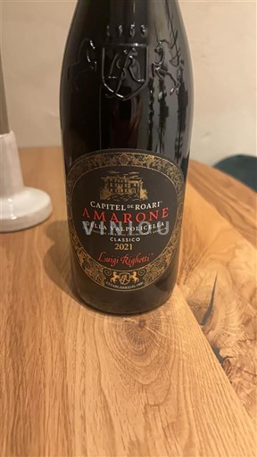 Veneto Amarone della Valpolicella Luigi Righetti Capitel de Roari 2021