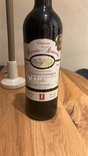 Burdeos Bordeaux superior Château Haute-Brande 2017