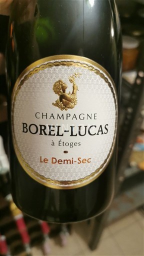 Champaña Champán Borel-Lucas Le Demi-Sec Sin añada