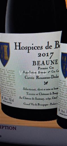 Burgundsko Beaune Premier Cru Hospices de Beaune Rousseau-Deslandes 2017