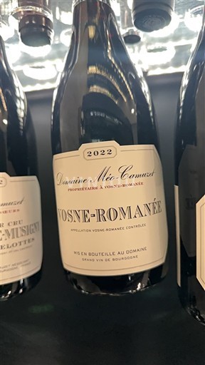 Burgundi Vosne-Romanée Domaine Méo-Camuzet 2022