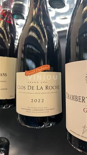 Borgoña Clos-de-la-roche Grand Cru David Duband 2022