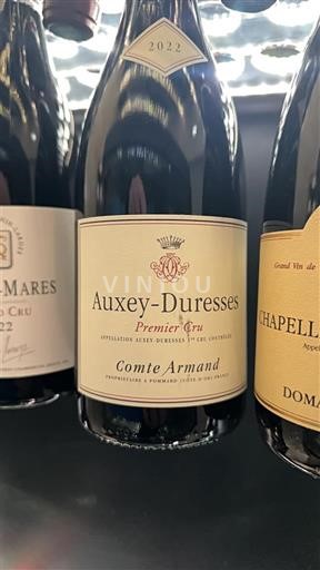 Burgundi Auxey-Duresses Premier Cru Comte Armand 2022