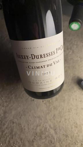 Burgundi Auxey-Duresses Domaine Roy Climat du Val 2021