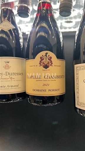 Borgogna Chapelle-Chambertin Grand Cru Domaine Ponsot 2021