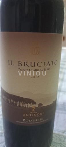 Toskana Bolgheri Tenuta Guado al Tasso Il Bruciato 2018