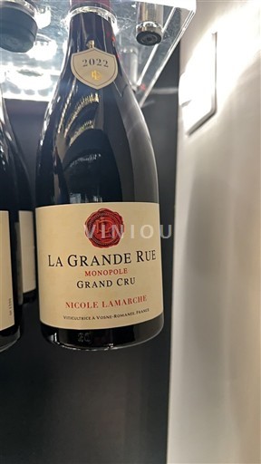 Burgundi Grande-rue Grand Cru Nicole Lamarche La Grande Rue Monopole 2022