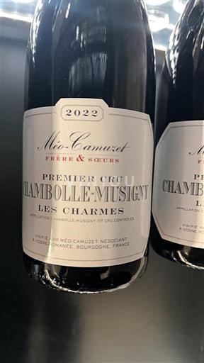 Bourgogne Chambolle-Musigny Premier Cru Mé0-Camuzet Frère & Sœurs Les Charmes 2022