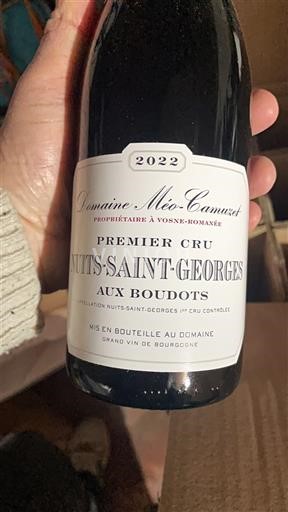 Bourgogne Nuits-saint-georges Premier Cru Domaine Méo-Camuzet Aux Boudots 2022