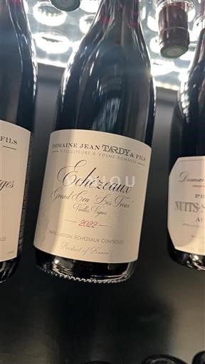 Burgundi Échézeaux Grand Cru Domaine Jean Tardy & Fils Echézeaux Vieilles Vignes 2022