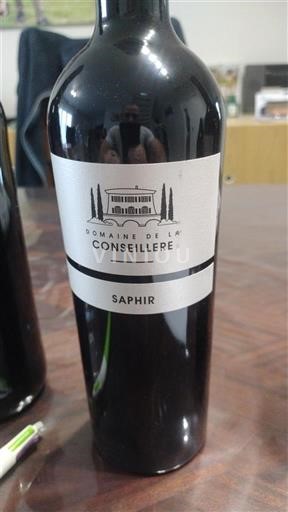 Víno Rouge sec Saphir Domaine La Conseillère 2022 Francie Provence Nespecifikováno AOC