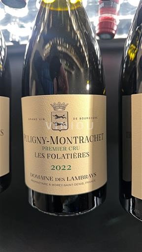 Borgogna Puligny-Montrachet Premier Cru Domaine S Lambrays Les Folatières 2022