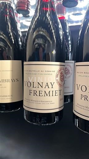 Borgoña Volnay Premier Cru Domaine Marquis d'Angerville Volnay Fremiet 2021