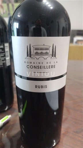 Languedoc och Roussillon Pays d'Oc Domaine La Conseillère Rubis 2019