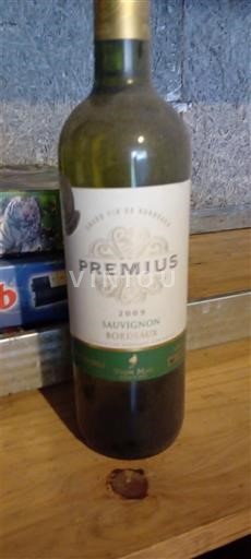 Bordéus Premius Sauvignon 2009