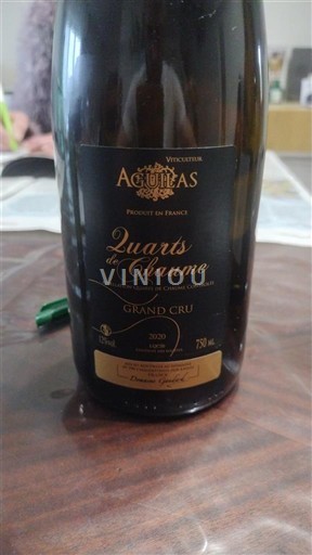 Vallée de la Loire Quarts de Chaume Aguias 2020