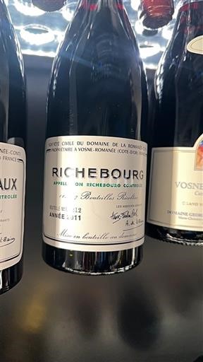 Borgogna Richebourg Grand Cru Domaine La Romanée-Conti 2011