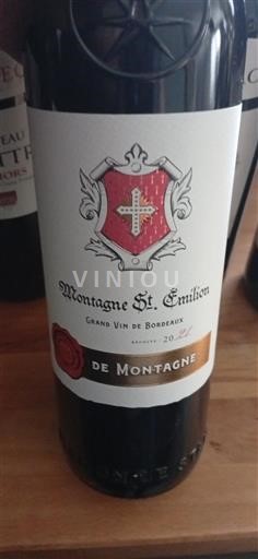 Burdeos Montagne-Saint-Émilion De Montagne Sin añada