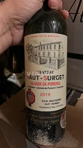 Bordeaux Lalande-de-pomerol Château Haut-Surget 2019