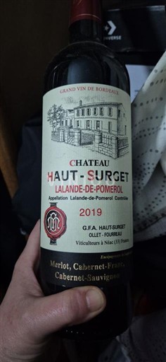 Bordeaux Lalande-de-Pomerol Château Haut-Surget 2019
