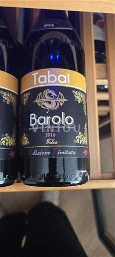 Piemonte Barolo Tabai Edizione Limitata 2016