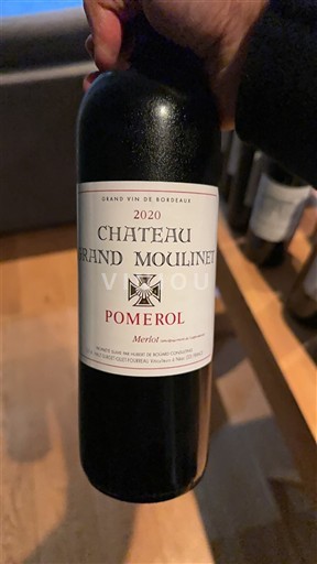 Bordeaux Pomerol Chateau Grand Moulinet 2020