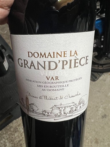 Provence, dolní údolí Rhôny, Korsika Var Domaine La Grand' Pièce Neročník