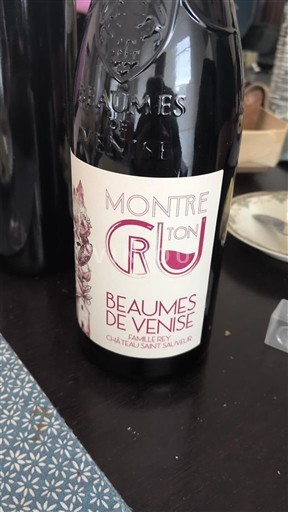 Rhônedalen Beaumes de Venise Château Saint Sauveur Montre Ton Cru 2022