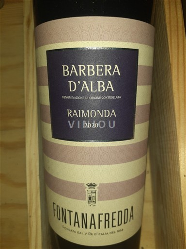 Piemont Barbera d'Alba Fontanafredda Raimonda 2020