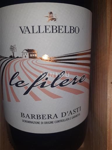 Piémont Barbera d'Asti Vallebelbo le filere 2022