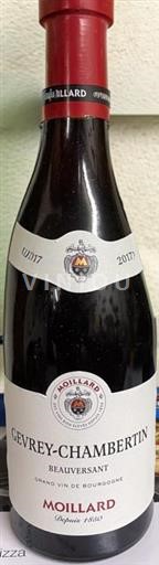 Bourgogne Gevrey-chambertin Moillard Beaiversant 2017