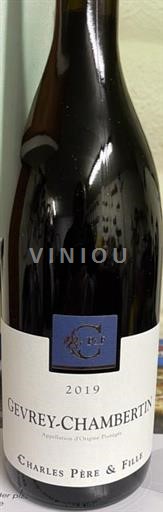 Bourgogne Gevrey-chambertin Charles Père & Fille 2019