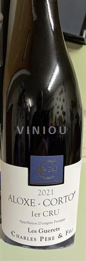 Borgonha Aloxe-Corton Premier Cru Charles Père & Fils Les Guerets 2021