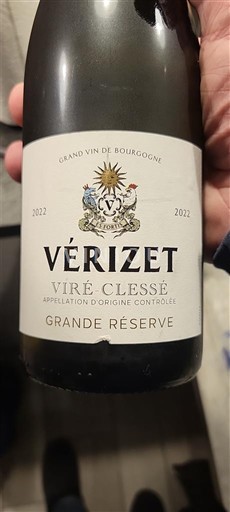 Bourgogne Viré-clessé Vérizet Grande Réserve 2022