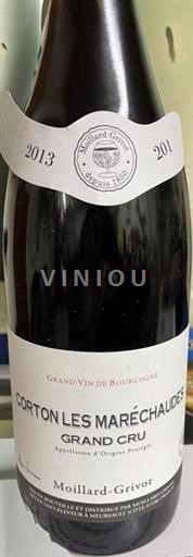 Burgundy Corton Grand Cru Moillard-Grivot 2013