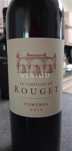 Bordeaux Pomerol Château Rouget Le Carillon de Rouget 2015