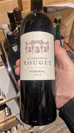 Bordeaux Pomerol Château Rouget Le Carillon de Rouget 2015