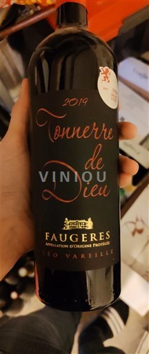 Languedoque Faugères Clos Vareille Tonnerre de Dieu 2019