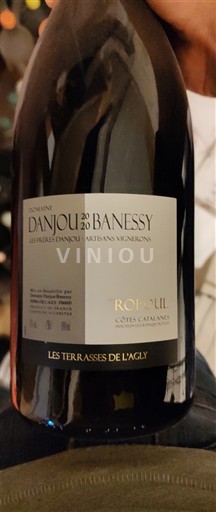 Languedoc og Roussillon Catalansk skråning Domaine Danjou Banessy Roc Traou 2020