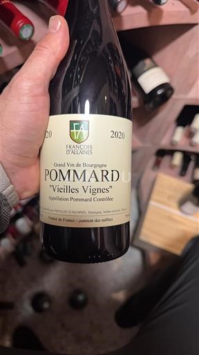 Bourgondië Pommard François d'Allaines Vieilles Vignes 2020