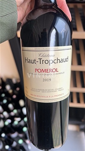 Bordeaux Pomerol Château Haut-Tropchaud 2019 2019